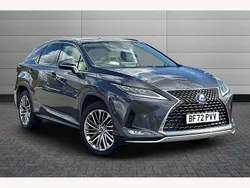 Grey Used 2022 Lexus RX450h SUV | £37,995 (Fair price)