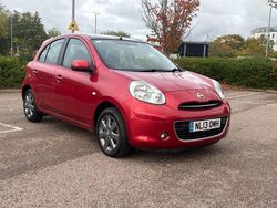 Red Used 2013 Nissan Micra S Hatchback | £4,363 (Fair price)