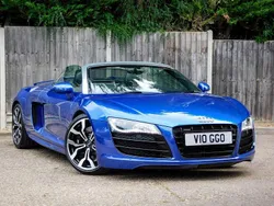 Blue Used 2010 Audi R8 Spyder Premium Cabriolet | £51,795