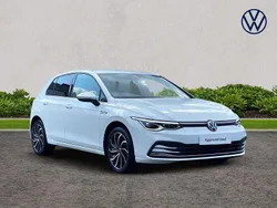 White Used 2022 VW Golf VIII Style Hatchback | £18,450 (Fair price)