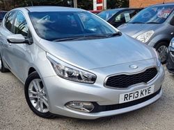 Silver Used 2013 Kia Ceed Hatchback | £7,295 (A bit pricey)