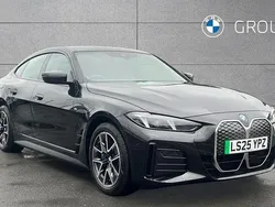 Black sapphire metallic paint New 2025 BMW i4 M Sport Sedan | £40,495 (Fair price)