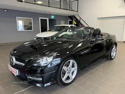Black Used 2015 Mercedes SLK250 AMG Cabriolet | £11,450 (Fair price)