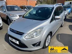 Silver Used 2011 Ford Grand C-Max Titanium MPV | £3,695 (Fair price)
