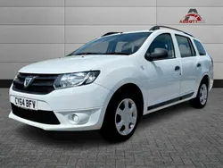 White Used 2014 Dacia Logan Ambiance Sedan | £3,995 (A bit pricey)