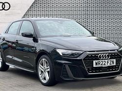 Black Used 2022 Audi A1 S-Line Hatchback | £19,107 (Fair price)