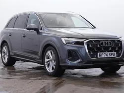 Grey Used 2024 Audi Q7 S-Line SUV | £52,980 (Fair price)