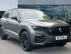 Silicon grey metallic Used 2021 VW Touareg Black Edition SUV | £35,990 (Fair price)
