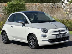 White/grey Used 2018 Fiat 500 Collezione Hatchback | £7,450 (A bit pricey)