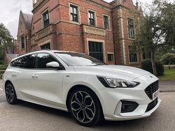 White Used 2019 Ford Focus ST-Line X Estate | £10,481 (Fair price)