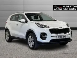 White Used 2018 Kia Sportage 2 SUV | £9,700 (Good price)