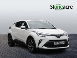 White Used 2020 Toyota C-HR+ Design SUV | £17,299