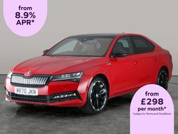 Red Used 2020 Skoda Superb SportlinePlus Hatchback | £18,769 (Good price)