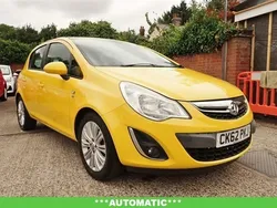 Yellow Used 2012 Vauxhall Corsa Hatchback | £5,995 (Fair price)