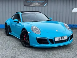 Blue Used 2018 Porsche 911 Carrera 4 GTS Coupe | £79,989 (Expensive)