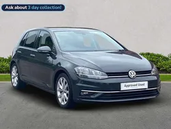 Grey Used 2018 VW Golf VII GT Hatchback | £13,734 (Good price)
