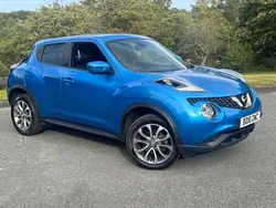 Blue Used 2018 Nissan Juke Tekna SUV | £6,169 (Fair price)