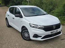 White Used 2021 Dacia Sandero Essentiel Hatchback | £8,990 (Good price)