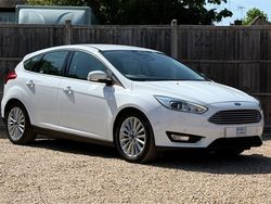 White Used 2016 Ford Focus Titanium X Hatchback | £8,490 (Fair price)