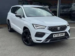 White New 2025 Seat Ateca Black Edition SUV | £27,495 (Expensive)