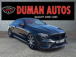 Black Used 2019 Mercedes E450 AMG line Coupe | £33,995