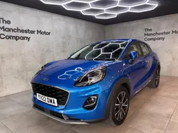 Blue Used 2022 Ford Puma Titanium Hatchback | £15,315 (Good price)