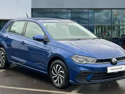 Blue Used 2023 VW Polo Life Hatchback | £17,160 (Fair price)