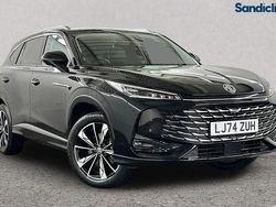 Metallic black pearl Used 2024 MG HS Trophy SUV | £20,491 (A bit pricey)