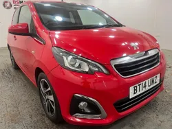 Red Used 2014 Peugeot 108 Allure Hatchback | £4,750 (Fair price)