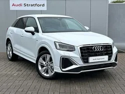 Glacier white metallic New 2025 Audi Q2 S-Line SUV | £36,950