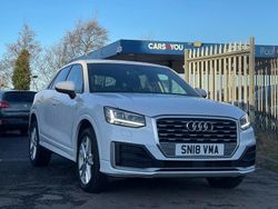 White Used 2018 Audi Q2 S-Line SUV | £14,495 (Fair price)