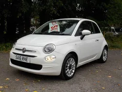 White Used 2016 Fiat 500 Pop Star Hatchback | £4,695 (Fair price)