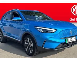 Blue Used 2022 MG ZS Trophy Connect Sedan | £17,520 (Fair price)