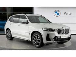 White Used 2022 BMW X3 M Sport SUV | £34,436 (Fair price)
