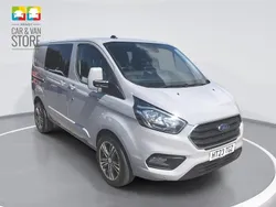 Grey Used 2023 Ford Transit Custom Limited Van | £26,250 (Expensive)