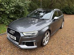 Grey Used 2018 Audi RS3 Sportback Advanced Hatchback | £28,995 (Expensive)