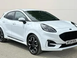 Frozen white (solid paint) Used 2024 Ford Puma ST-Line X Hatchback | £21,574 (Fair price)