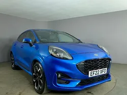 Blue Used 2022 Ford Puma ST-Line X Hatchback | £17,299 (Fair price)
