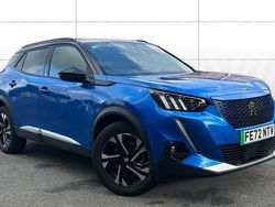 Blue Used 2022 Peugeot e-2008 GTi SUV | £14,908 (Fair price)