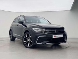 Black Used 2021 VW Tiguan R-line SUV | £21,699 (Fair price)