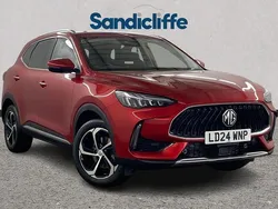 Tri coat dynamic red Used 2024 MG HS Trophy SUV | £15,897 (Good price)