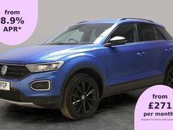 Blue Used 2021 VW T-Roc Black Edition SUV | £19,384 (Good price)