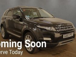 Black Used 2013 Land Rover Range Rover evoque Prestige SUV | £8,950 (Fair price)