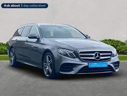 Grey Used 2018 Mercedes E220 AMG line Estate | £18,099 (Good price)