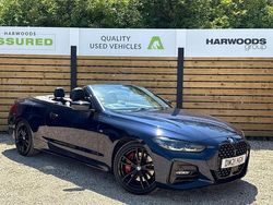 Blue Used 2021 BMW 420 M Sport Cabriolet | £27,990 (Fair price)