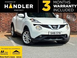 White Used 2016 Nissan Juke N-Connecta SUV | £5,395 (Fair price)