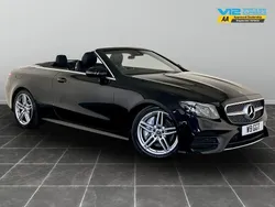 Black Used 2019 Mercedes E300 AMG line Cabriolet | £23,195 (Fair price)