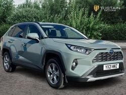 Green Used 2021 Toyota RAV4 Hybrid SUV | £17,499 (Super price)
