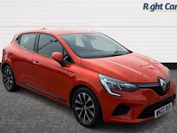 Orange valencia Used 2022 Renault Clio V Iconic Hatchback | £11,699 (Fair price)