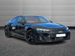 Black New 2024 Audi e-tron GT quattro Design Sedan | £99,991 (A bit pricey)